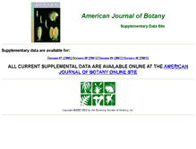 Tablet Screenshot of ajbsupp.botany.org
