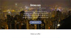 Desktop Screenshot of botany.com
