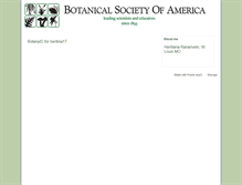 Tablet Screenshot of heritina17.botany.org